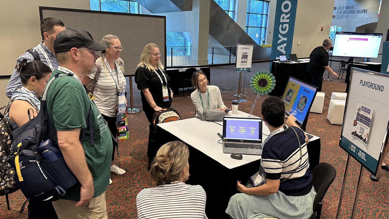 Apresentação no ISTELive25 sobre Letramento em IA para estudantes